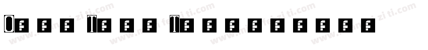 Open True Type字体转换